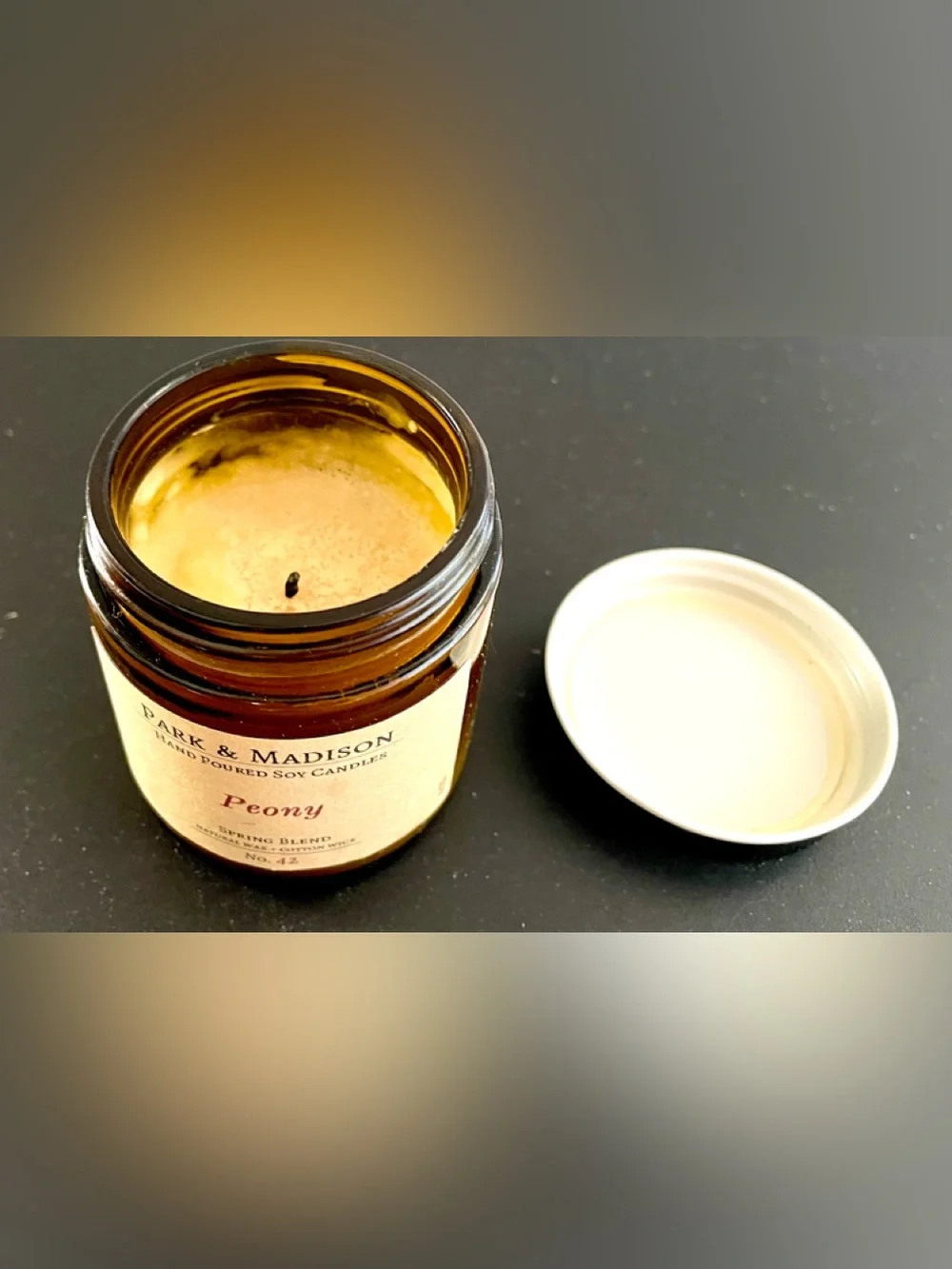 Park & Madison 4 Soy Candle Bundle Cedarwood Violet Forest Mist Peony Grass 4 oz